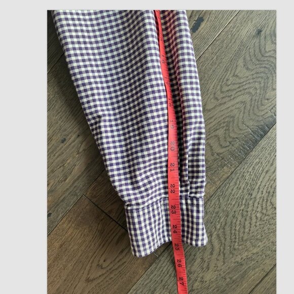 Ralph Lauren Men's Purple/White Gingham Shirt, Classic Fit, Size Medium - Picture 8 of 8